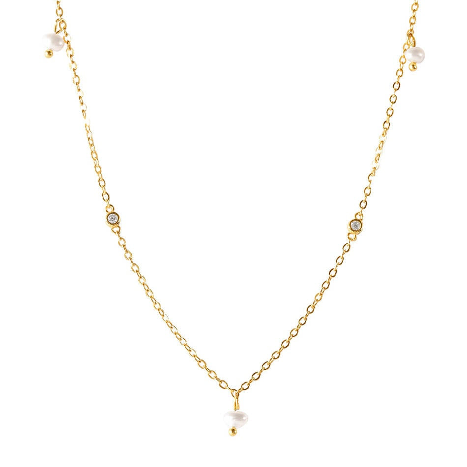 PRE ORDER: Dainty Pearl Necklace