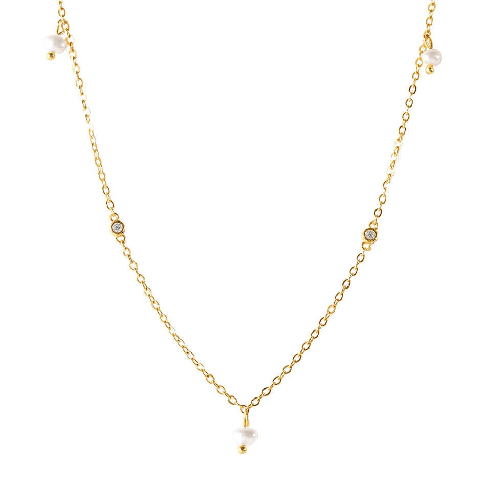 Dainty Pearl Necklace