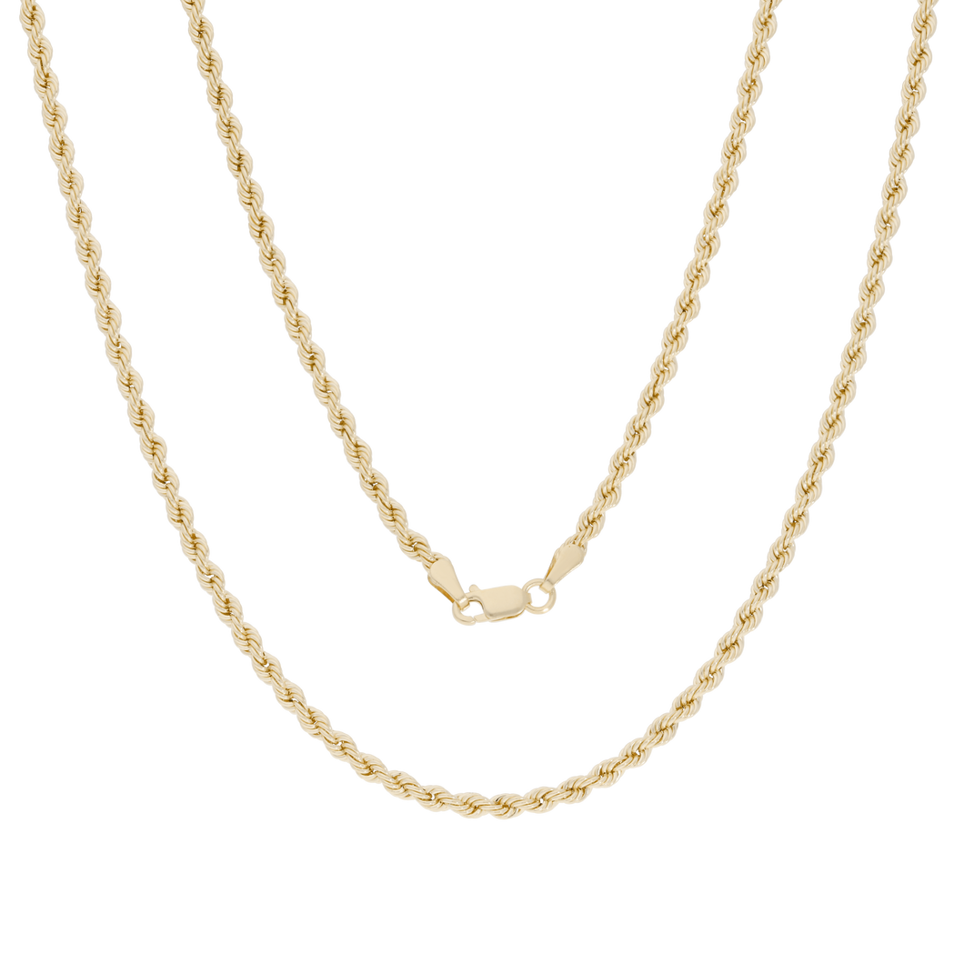 14K Rope Necklace