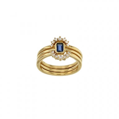 TRIO Saphire Ring