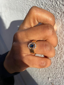 TRIO Saphire Ring