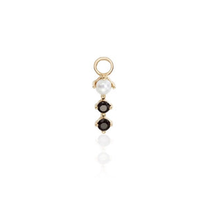 Pearl Onyx Charms