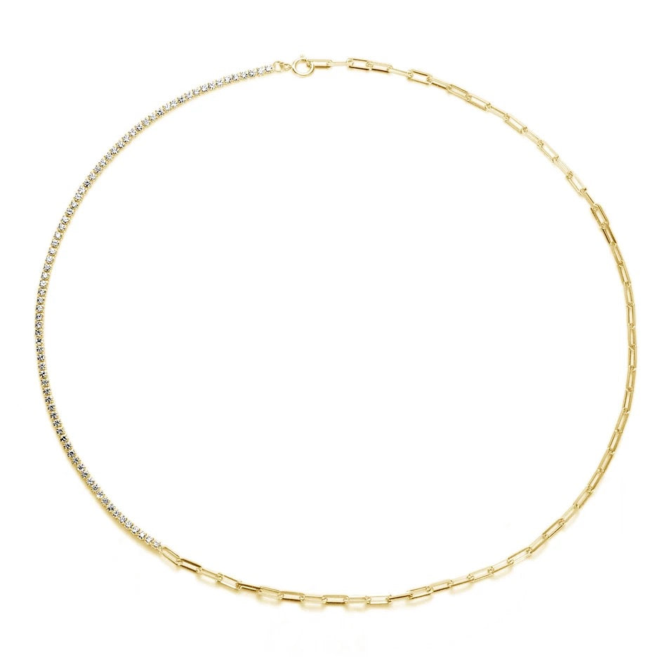 PRE ORDER: Tennis Link Necklace
