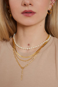 Charm Curb Necklace