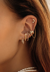 Sparkly Hoops