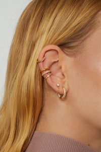 Sparkly Hoops