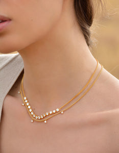 Charm Curb Necklace