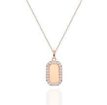 Load image into Gallery viewer, Sparkly Tag Necklace