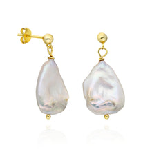 Load image into Gallery viewer, Keshi Pearl Earrings