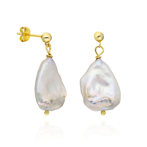 Keshi Pearl Earrings
