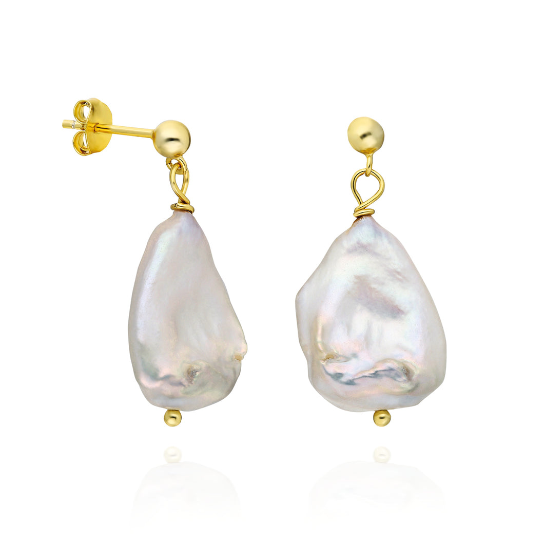 Keshi Pearl Earrings